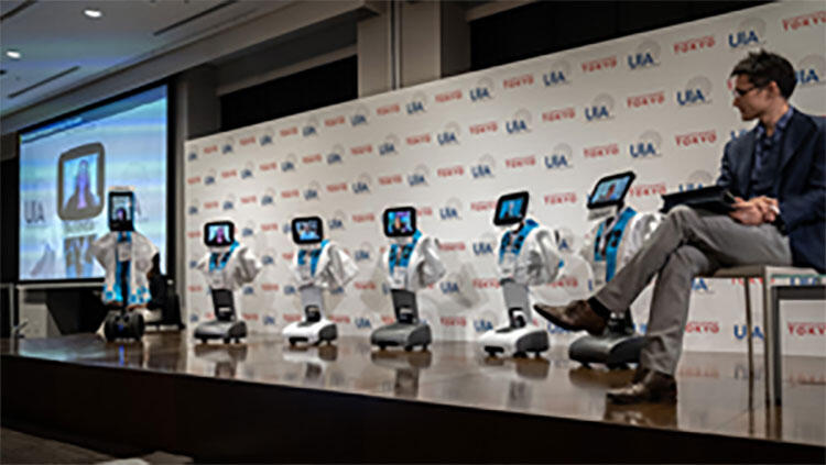 日本発の技術を活用した、安全でインタラクティブなハイブリッド会議：UIA Associations Round Table Asia-Pacific 2021 in Tokyo